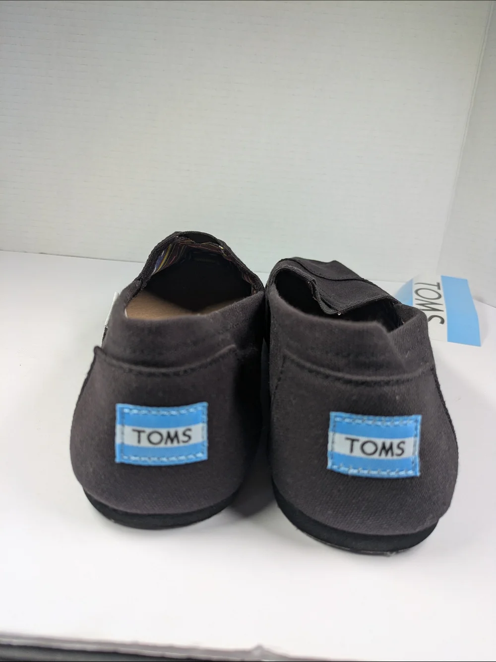 TOMS Men’s Classic Black Slip-On Shoes